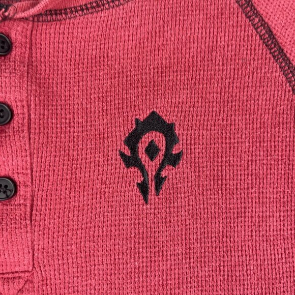 World of Warcraft 2016 We Love Fine Blizzard Red Long sleeve shirt - Picture 8 of 16